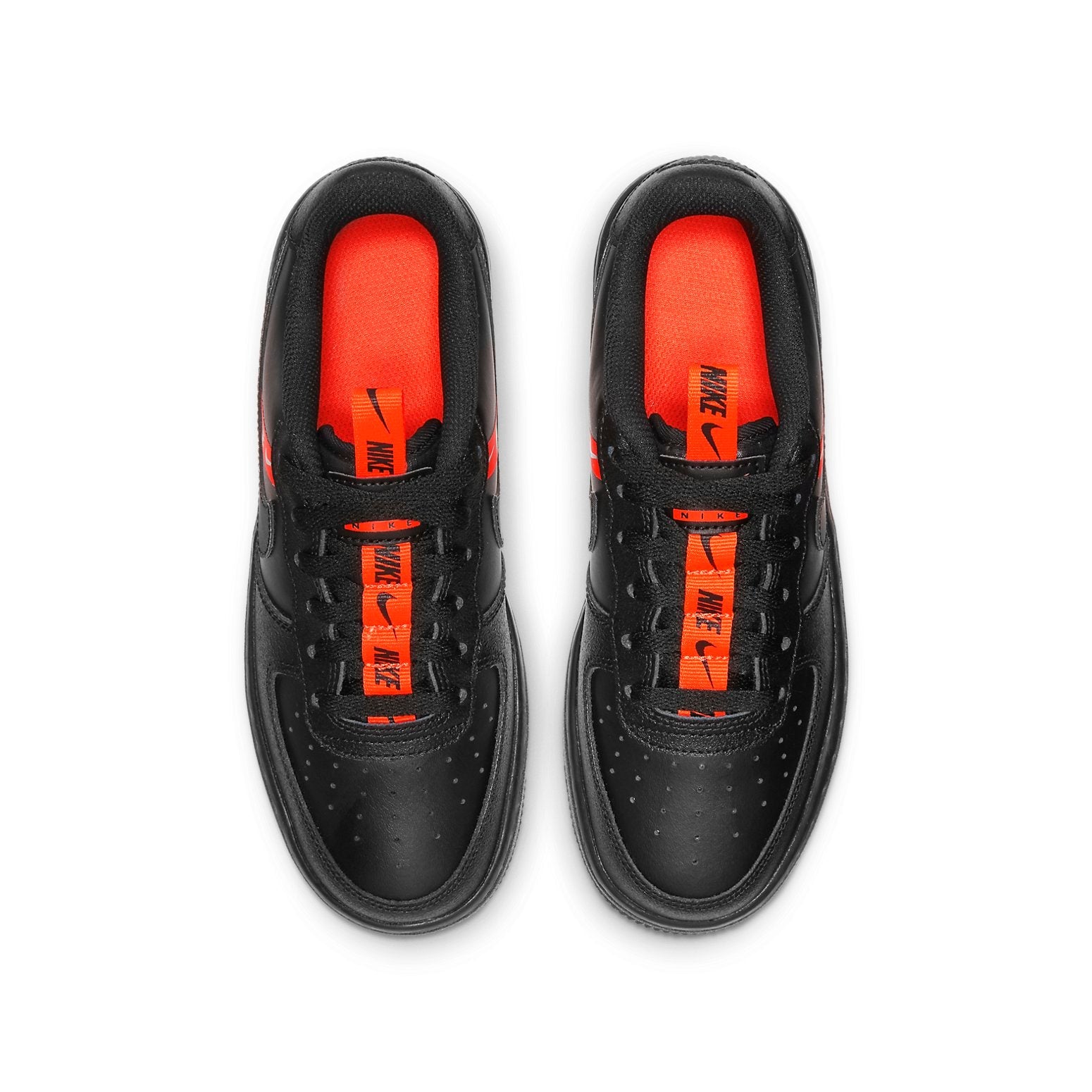 (GS) Nike Air Force 1 LV8 KSA 'Worldwide Pack - Black Total Orange' CT4683-001
