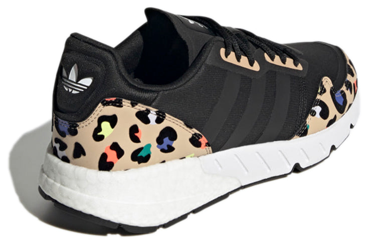 (WMNS) adidas Originals ZX 1K Boost 'Black Brown Blue' H00669