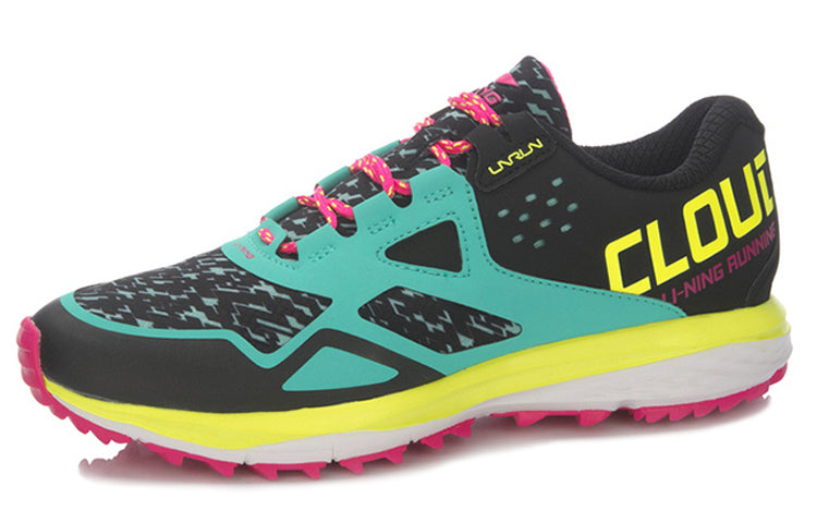 (WMNS) Li-Ning Cloud 2 'Black Green Yellow' ARHL058-3