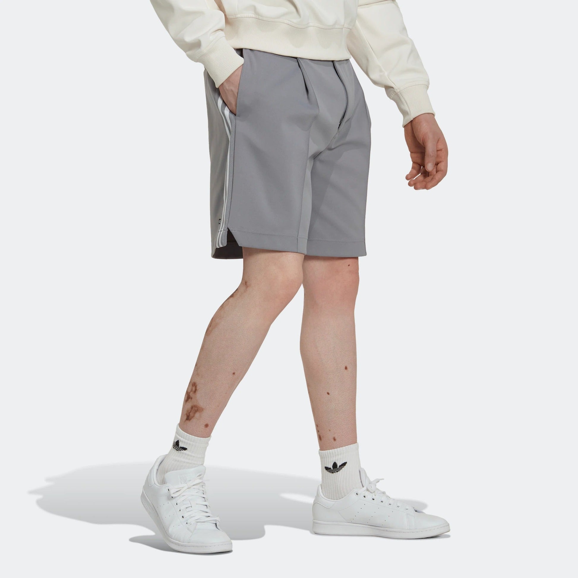 adidas originals Blue Version Tie-Break Shorts 'Grey' HM6458