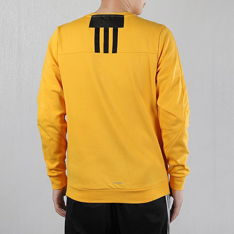 adidas neo M Cs Gr Swtshrt Casual Sports Pullover Long Sleeves Yellow EI4504