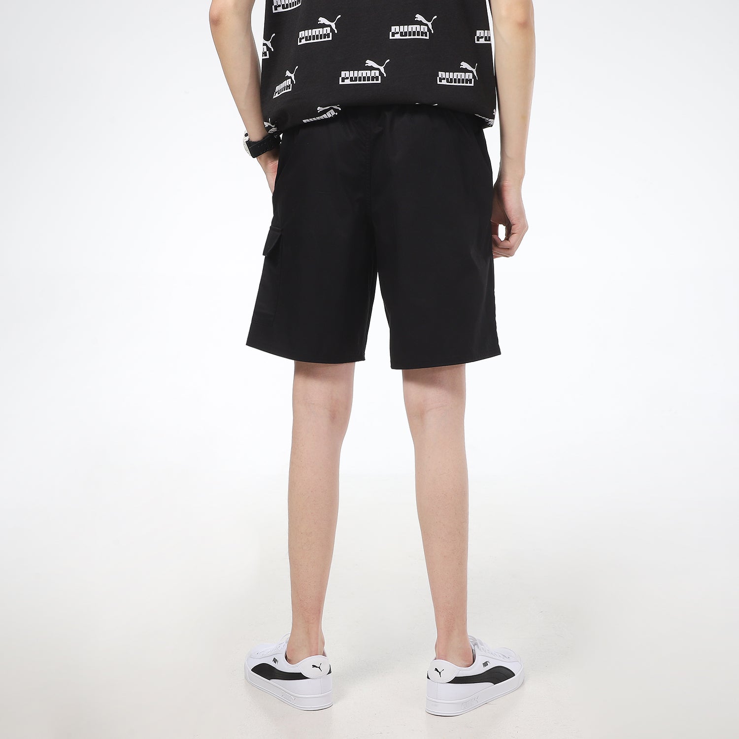 PUMA Cargo Shorts 'Black' 845860-01