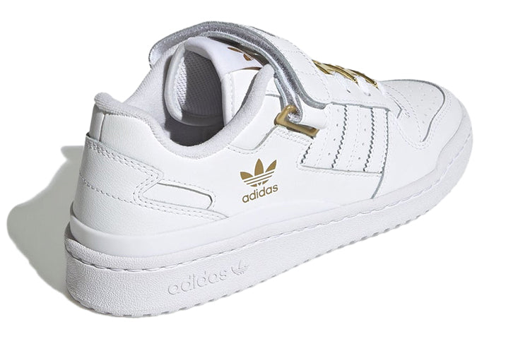 (WMNS) adidas Forum Low 'White Gold Metallic' GZ6379