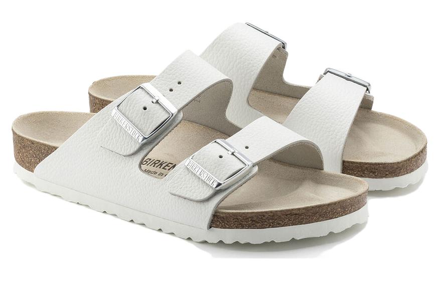 Birkenstock Arizona Leather Sandals 'White' 0051131