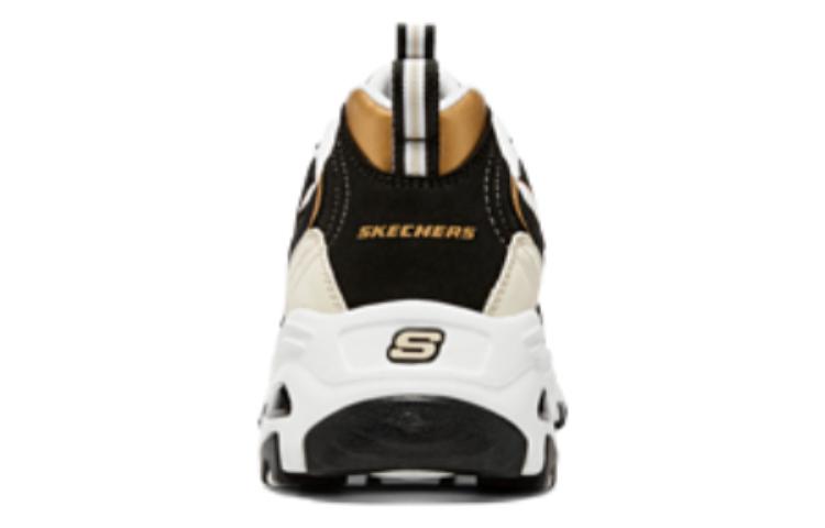 (WMNS) Skechers D'LITES 'Black' 896204-BKGD