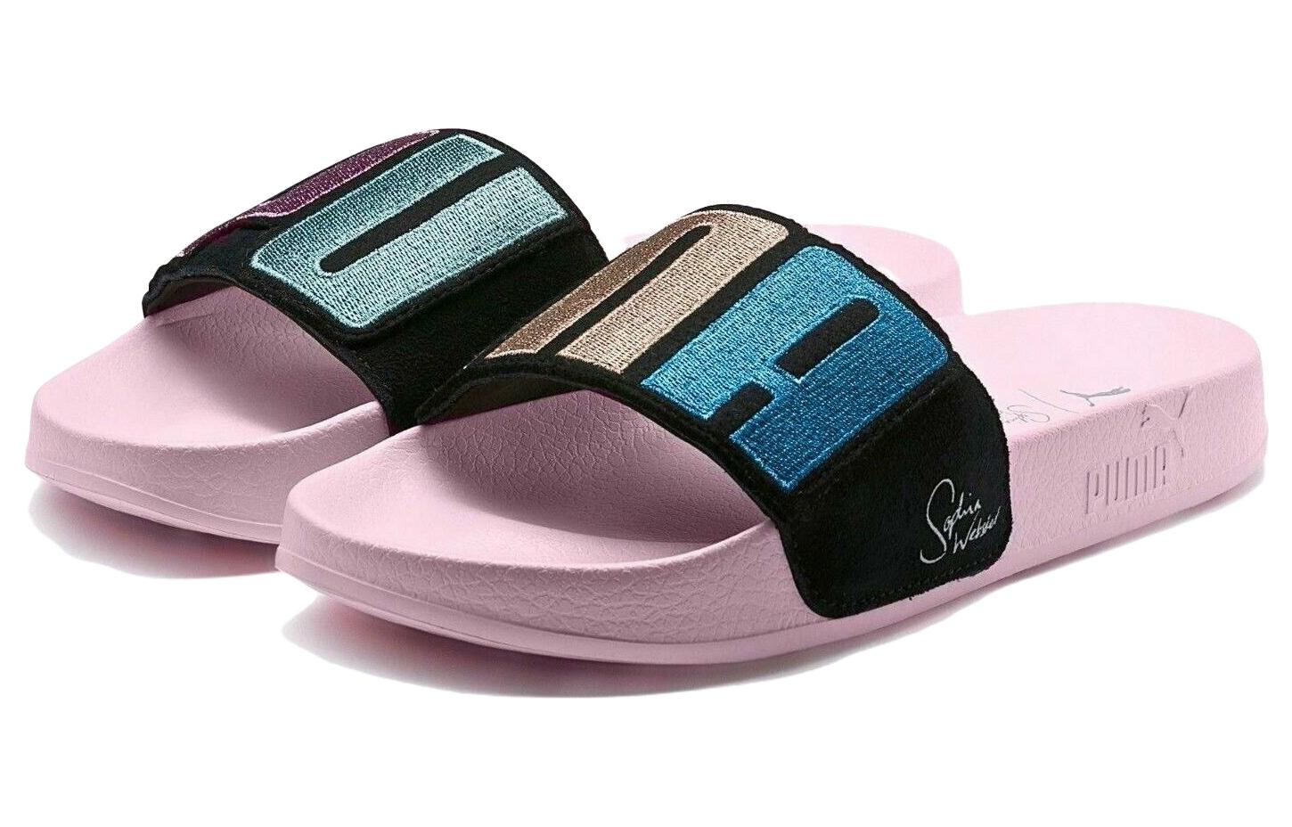 (WMNS) PUMA Sophia Webster x Leadcat Slide 'Parfait Pink Black' 363837-01