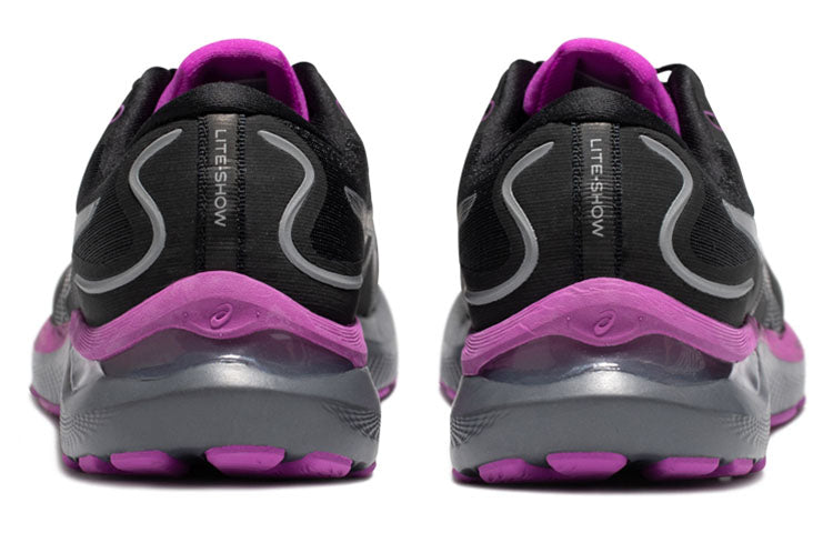 (WMNS) ASICS Gel-Cumulus 24 Lite-Show 'Black Purple' 1012B295-001