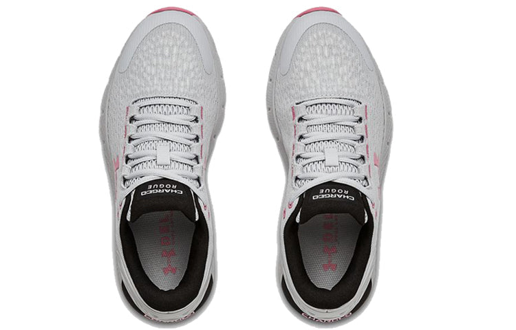 (WMNS) Under Armour Charged Rogue 2 Grey/Pink 3022602-101