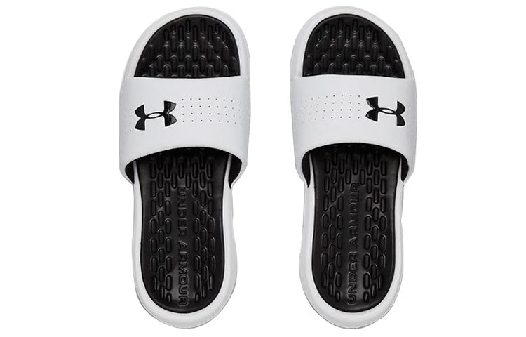 (WMNS) Under Armour Playmaker Slippers White 3000063-101