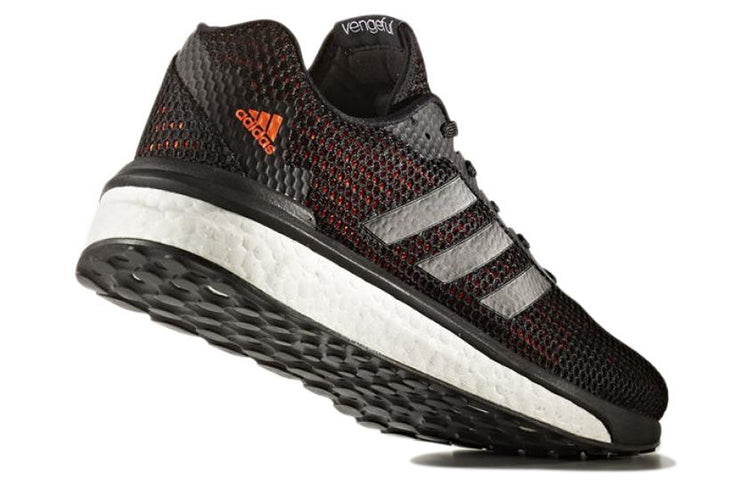 adidas Vengeful Running Shoes 'Core Black Solar Orange' BB3637