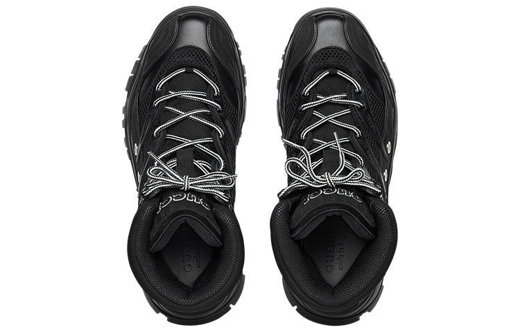 Gucci Lace Up Boot 'Black' 698779-2KD20-1000