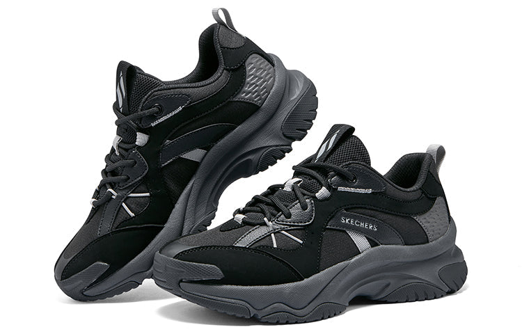 (WMNS) Skechers Moonhiker-Apogee Orbit 'Black' 177590-BBK