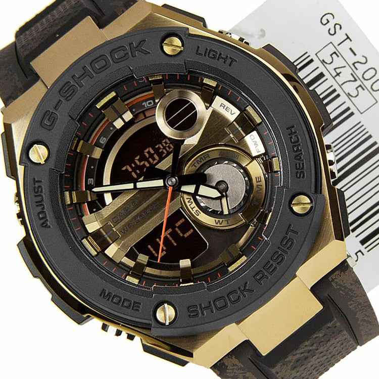 CASIO G-Shock G-Steel 'Black Gold' GST-200CP-9A
