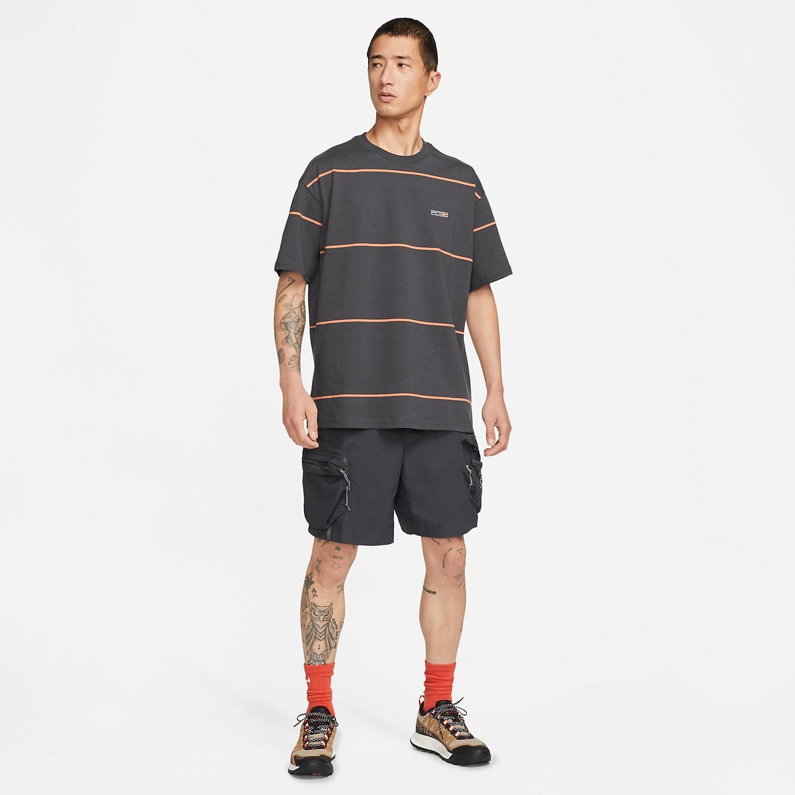 Nike ACG Stripe Tee 'Blue Grey' DQ4956-070