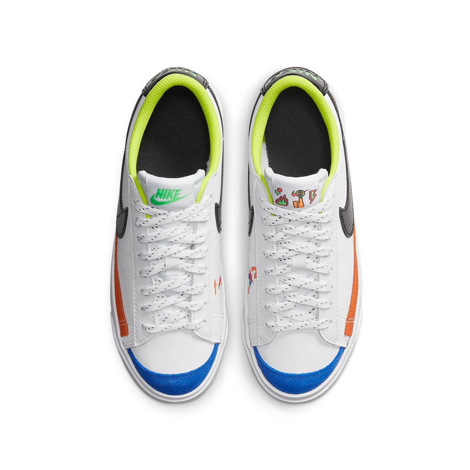 (GS) Nike Blazer Low '77 'White Multi' DV1747-101