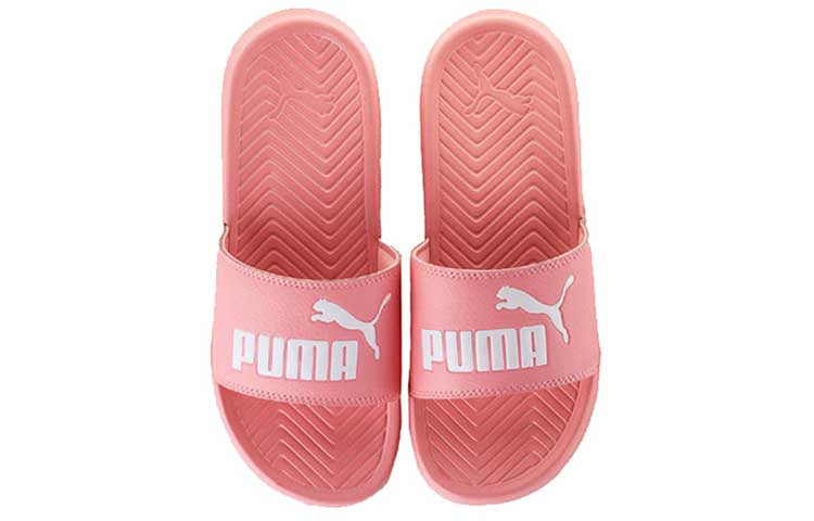 (WMNS) PUMA PopCat Fashion Pink Slippers 361222-15