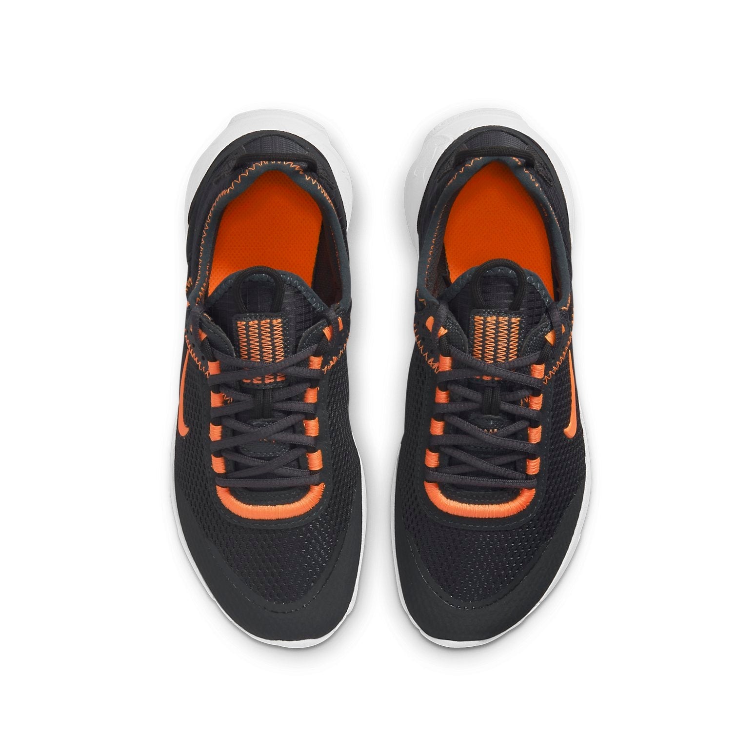 (GS) Nike React Live Low-Top Black/Orange CW1622-007
