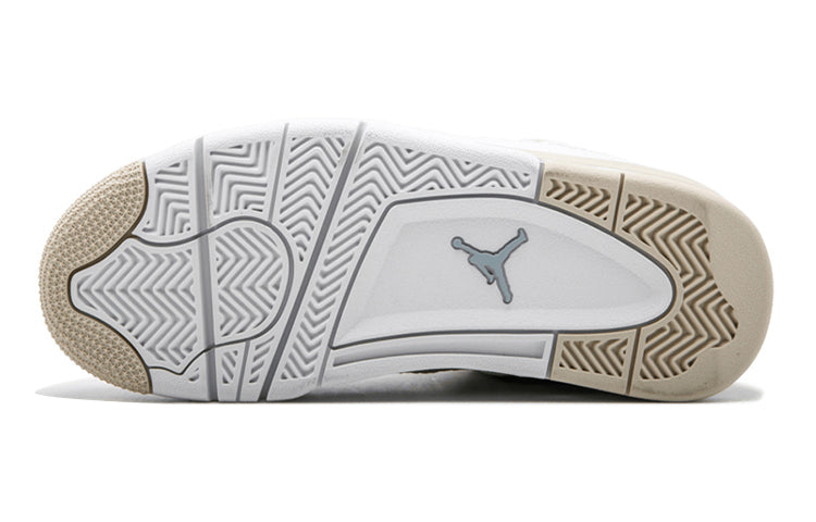 (GS) Air Jordan 4 Retro 'Linen' 487724-118