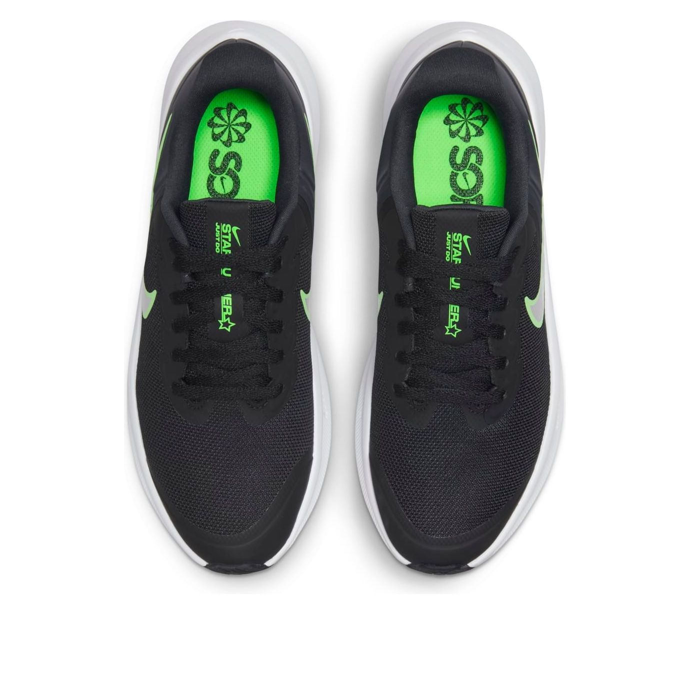 (GS) Nike Star Runner 3 'Black Chrome' DA2776-006