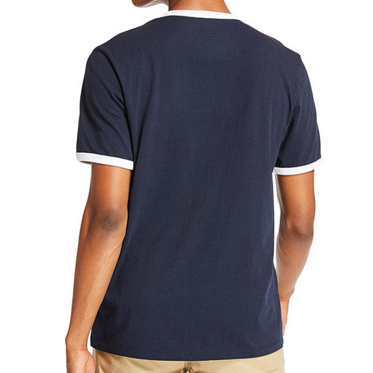 Men's Timberland Casual Round Neck Printing Short Sleeve Blue A2B86433
