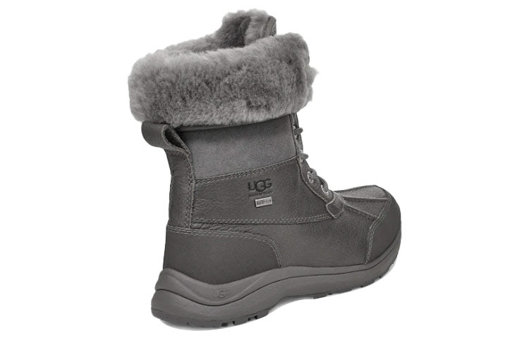 (WMNS) UGG Adirondack III Boot Snow Boots Gray 1095141-CHRC