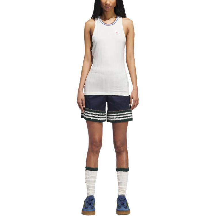 adidas x CLOT Knit Shorts by Edison Chen Asia Sizing 'Cream White' JN7721