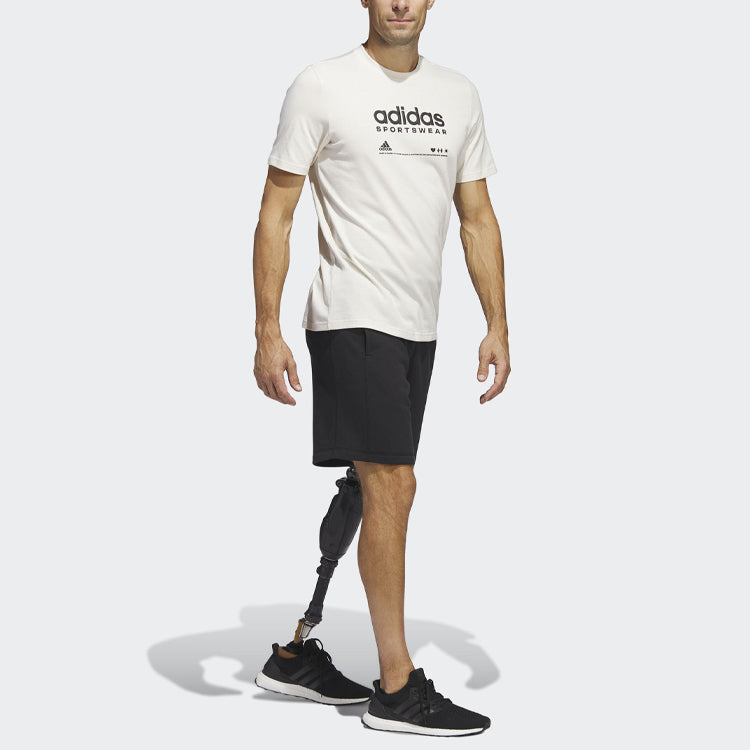 adidas Lounge Graphic Tee 'Non Dyed' HR3002