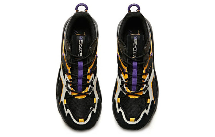 ANTA Running Series Sneakers 'Black Grey Orange' 91945535-3