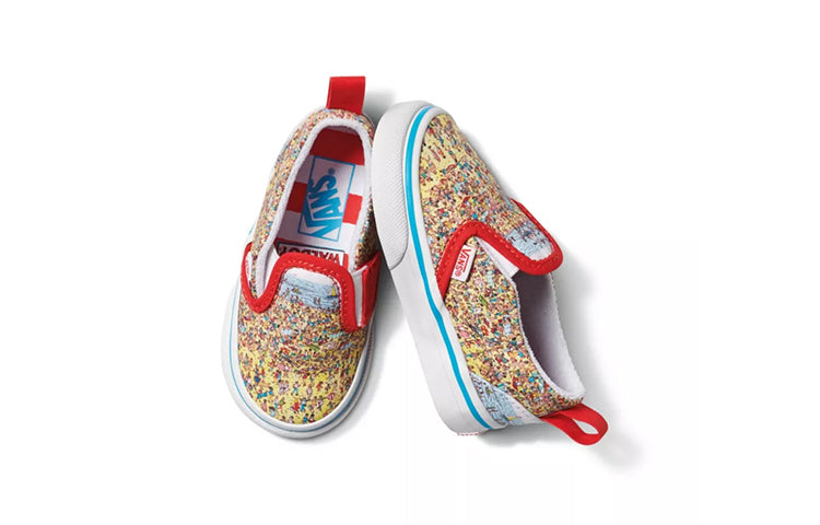 (TD) Vans Where's Waldo? x Classic Slip-On 'Find Steve' VN0A34883WO