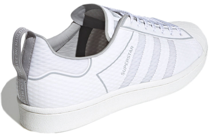 adidas originals Superstar 'White Grey' FW6014