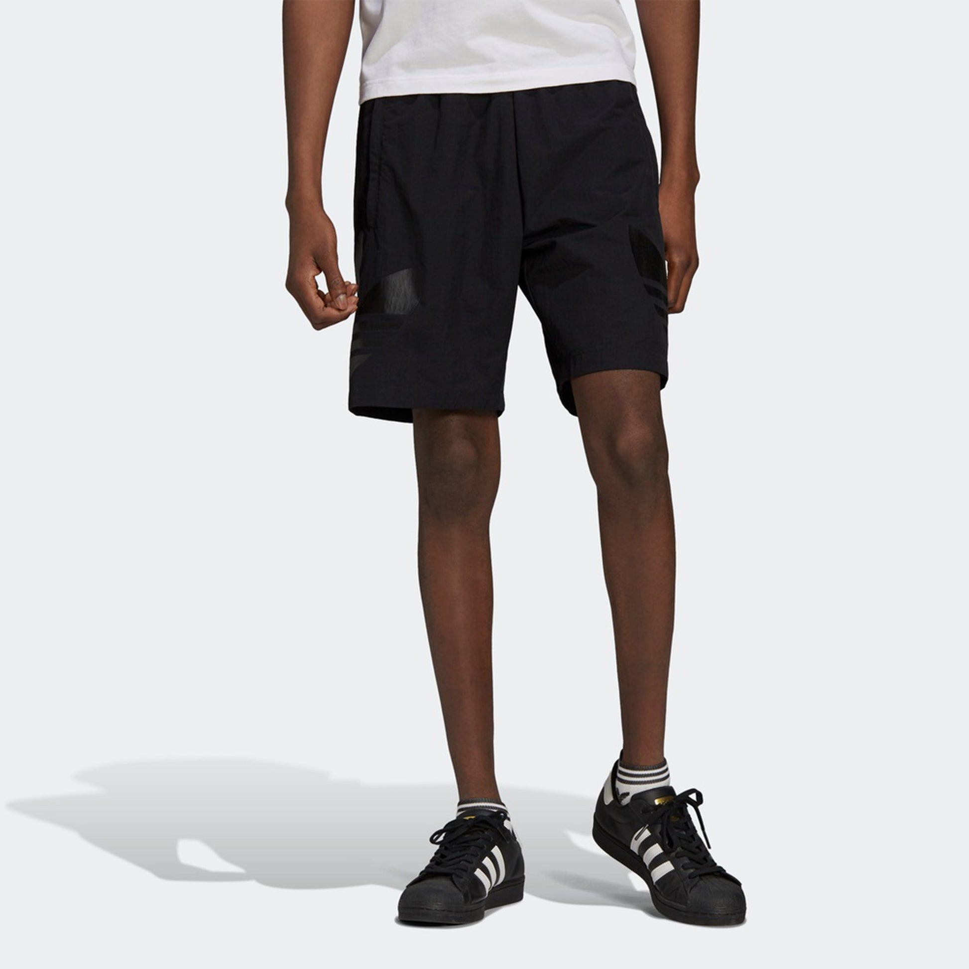 adidas originals Tricolor Short2 Printing Sports Short Pant Male Black HA2483
