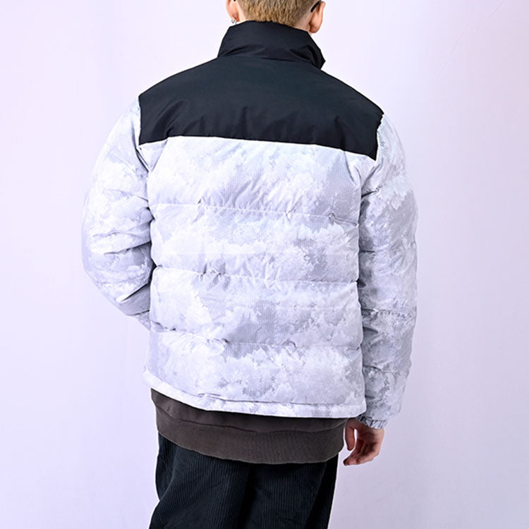 Converse Short Down Jacket Asia Sizing 'Grey' 10021976-A02
