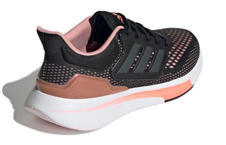 (WMNS) adidas EQ21 Run 'Black Wonder Mauve' GZ0589