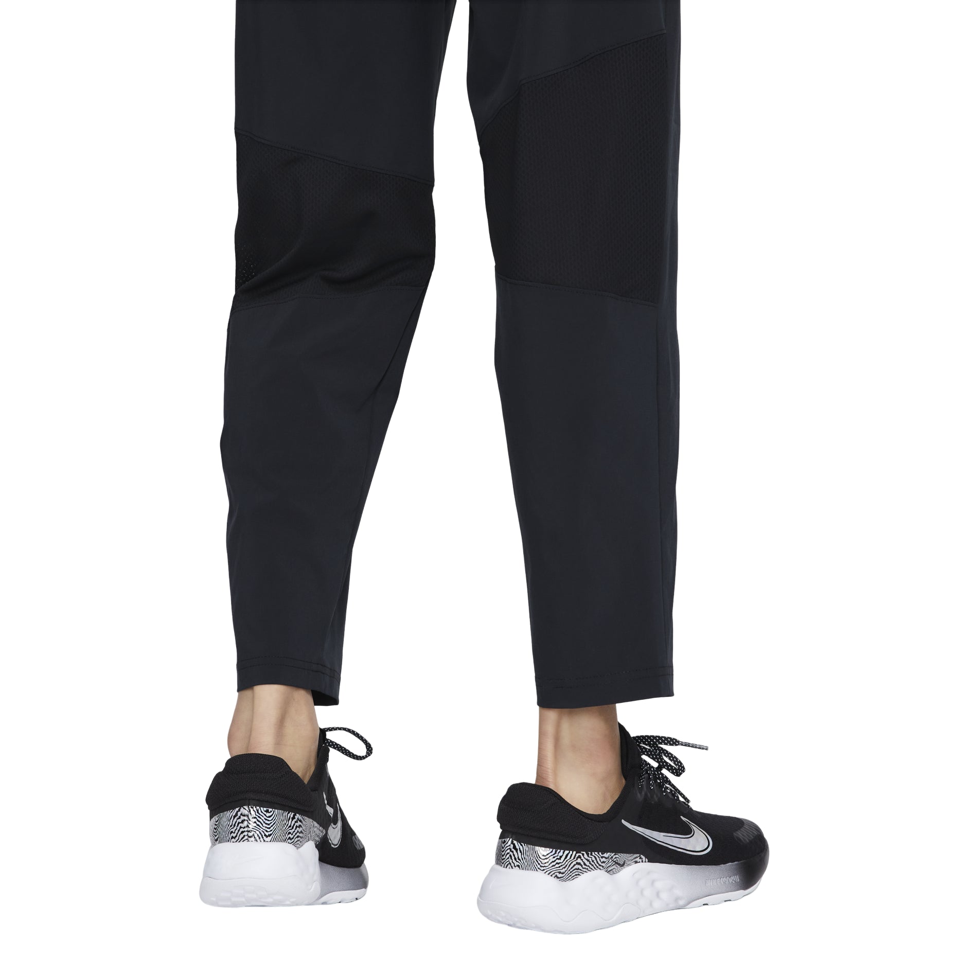 (WMNS) Nike Dri-FIT Fast Mid-Rise 7/8 Running Pants 'Black' FB7030-010