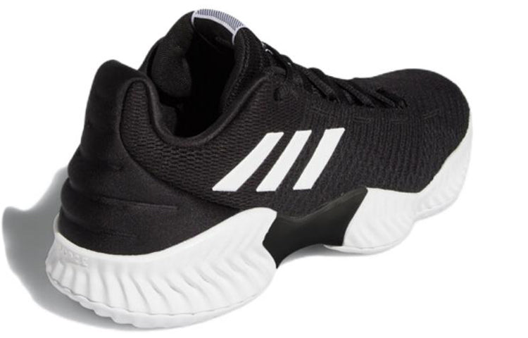 (WMNS) adidas Pro Bounce 2018 Low 'Black White' FW5747