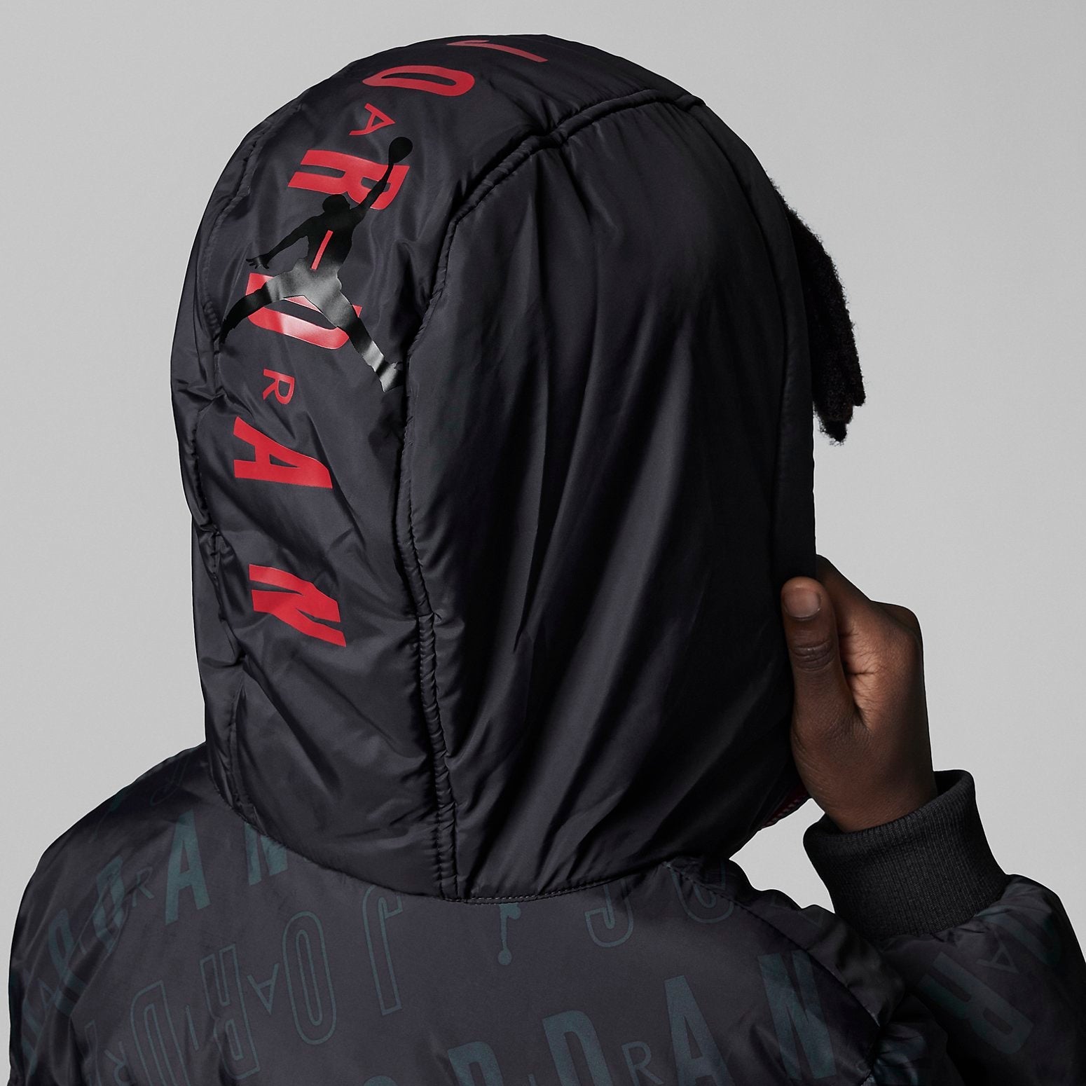 (PS) Air Jordan Jumpman Tape Jacket 'Black' FB1681-010
