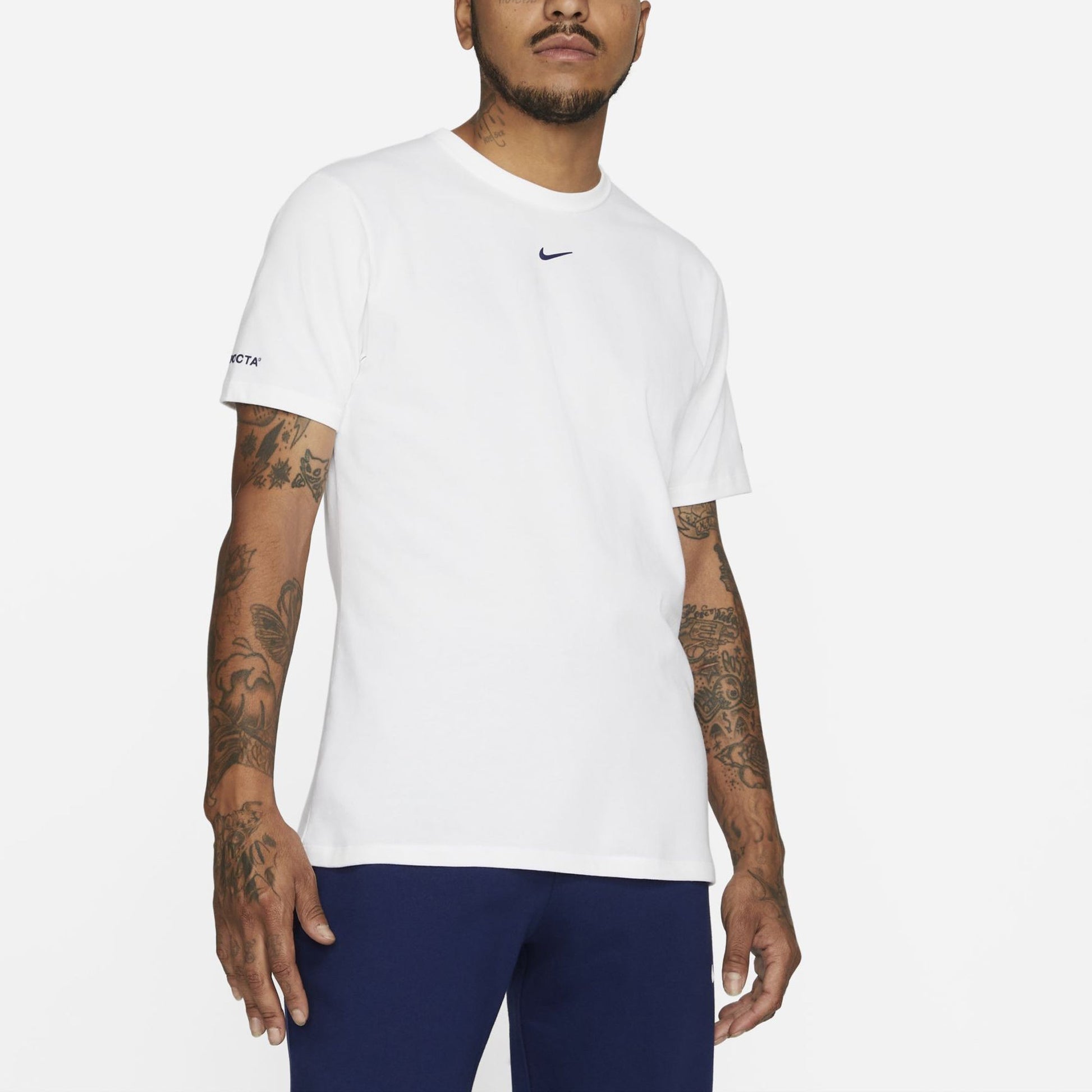 Nike x NOCTA Drake Cardinal Stock Logo T-Shirt 'White' DJ5949-100