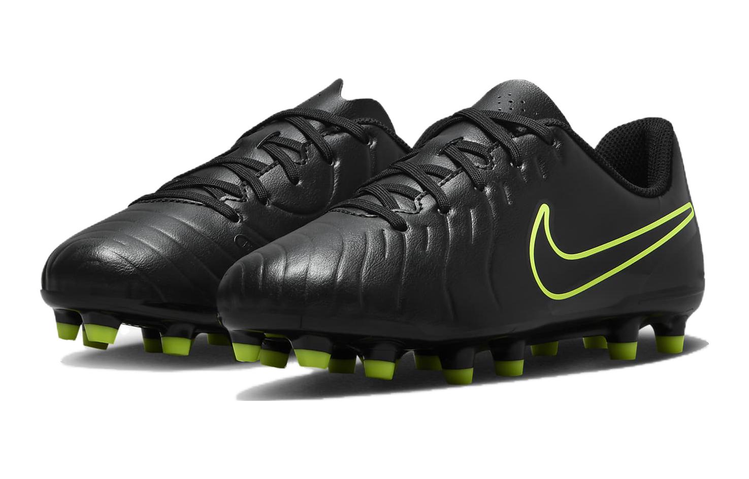 (GS) Nike Tiempo Legend 10 Club MG 'Black Volt' DV4352-001