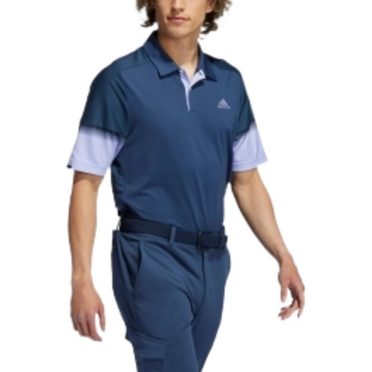 adidas Statement Recycled Content HEAT.RDY Polo Shirt 'Crew Navy' GR3097
