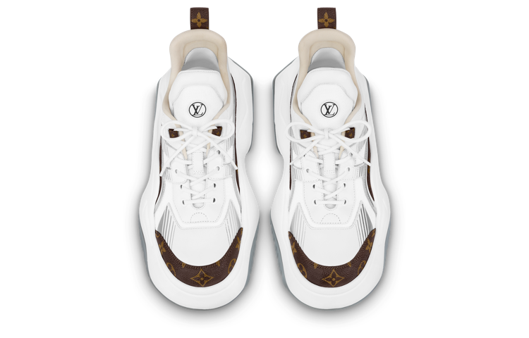 LOUIS VUITTON Archlight 2.0 Platform Sneakers 'White Brown Monogram' 1ABIHL