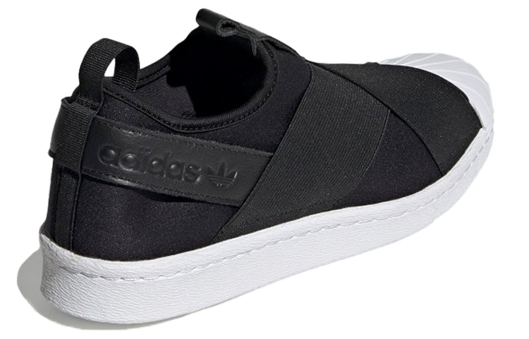 (WMNS) adidas originals Superstar Slip-on 'White Black' EW2053