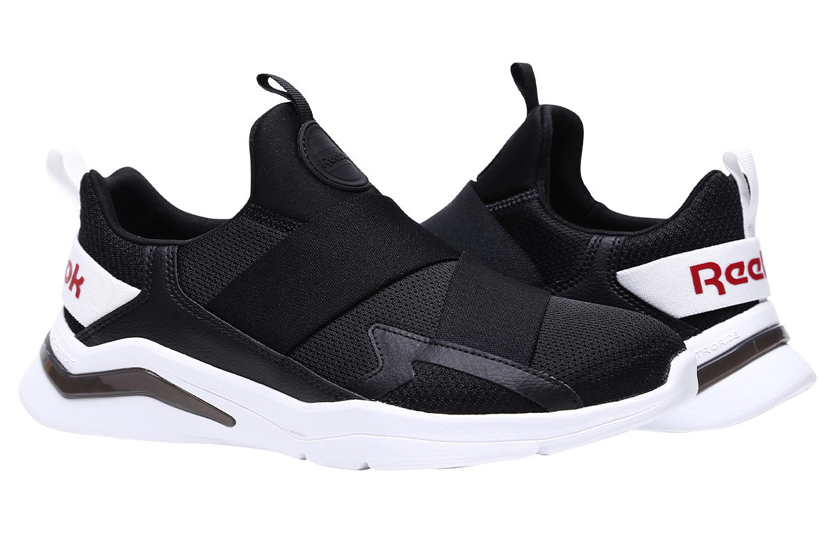 Reebok Astrostorm Strap Black White Running Shoes 'Black White Red' DV3947