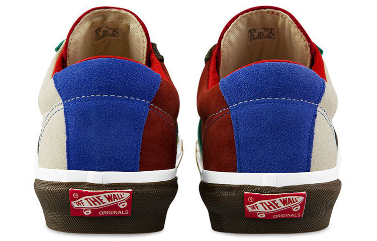 Vans Og Sid Lx Retro Casual Skateboarding Shoes Unisex Multi-Color Splicing VN0A4U1320V