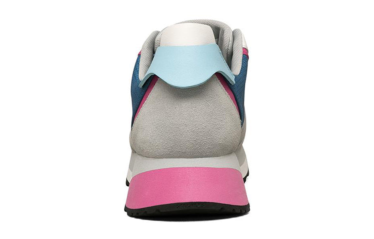 (WMNS) Skechers Low-Top Grey/Blue 155492-GYMT