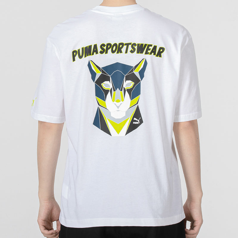 PUMA Ds Graphic Tee 'White' 537183-02