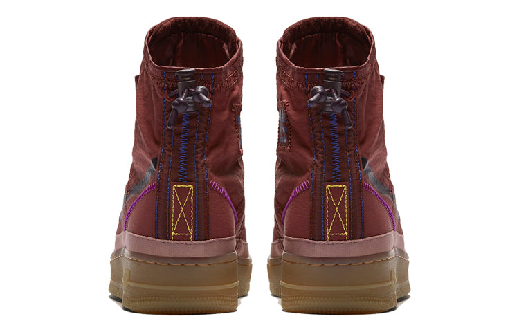 (WMNS) Nike Air Force 1 Shell 'Red Brown' BQ6096-200