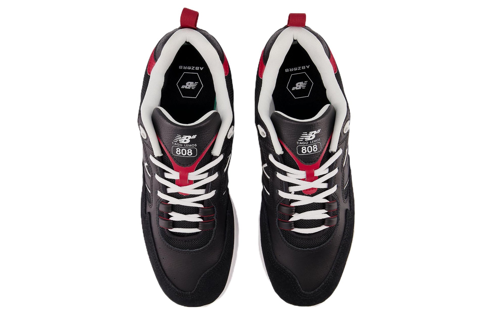 New Balance Tiago Lemos x Numeric 808 'Black Red' NM808BRD