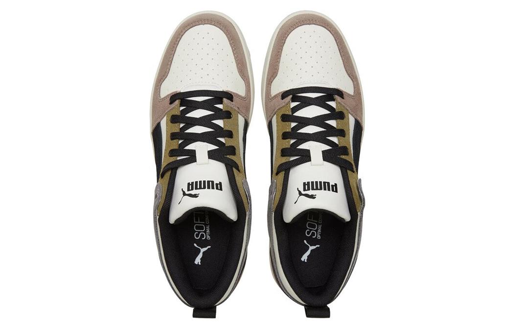 PUMA Rebound Layup Lo sd 'Black White Brown' 370539-07