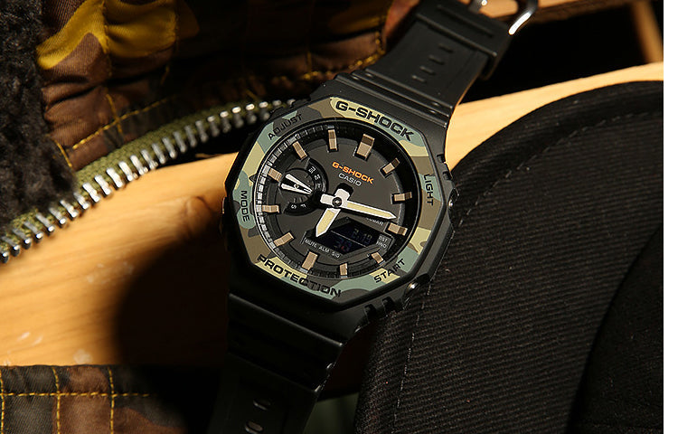 CASIO G-Shock Analog-Digital 'Black' GA-2100SU-1A