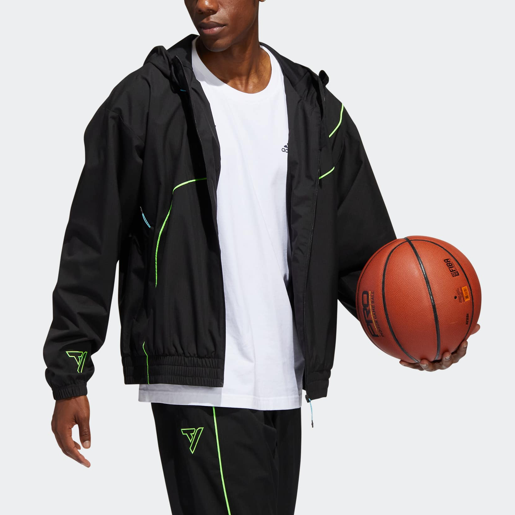 adidas Trae Windbreak Logo HS6873